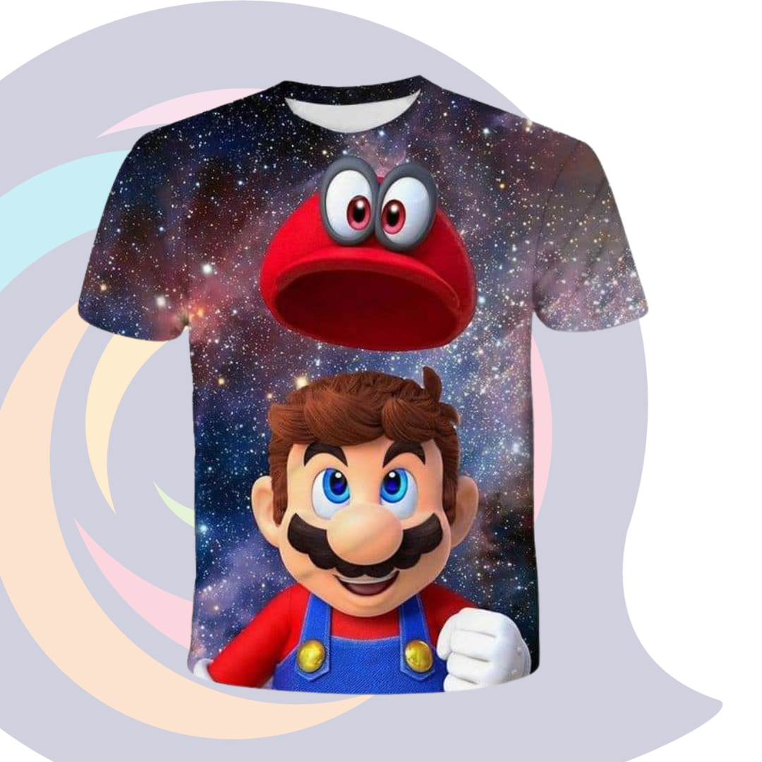 Camiseta Mario Bros