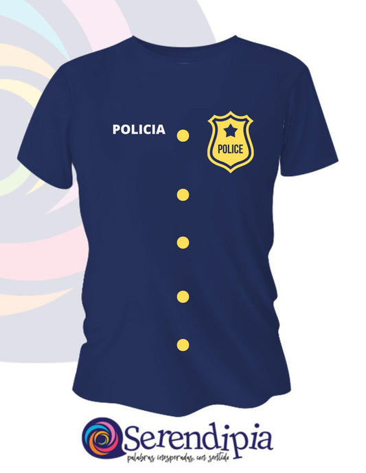 Camiseta Policía