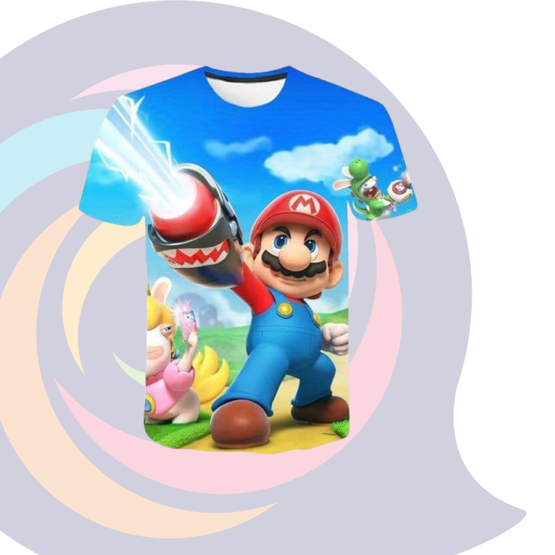 Camiseta Mario Bros